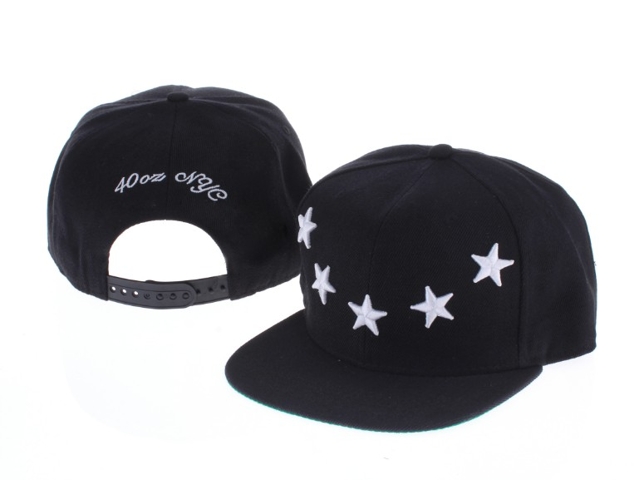 40 OZ NY Stars Snapback Hat id05